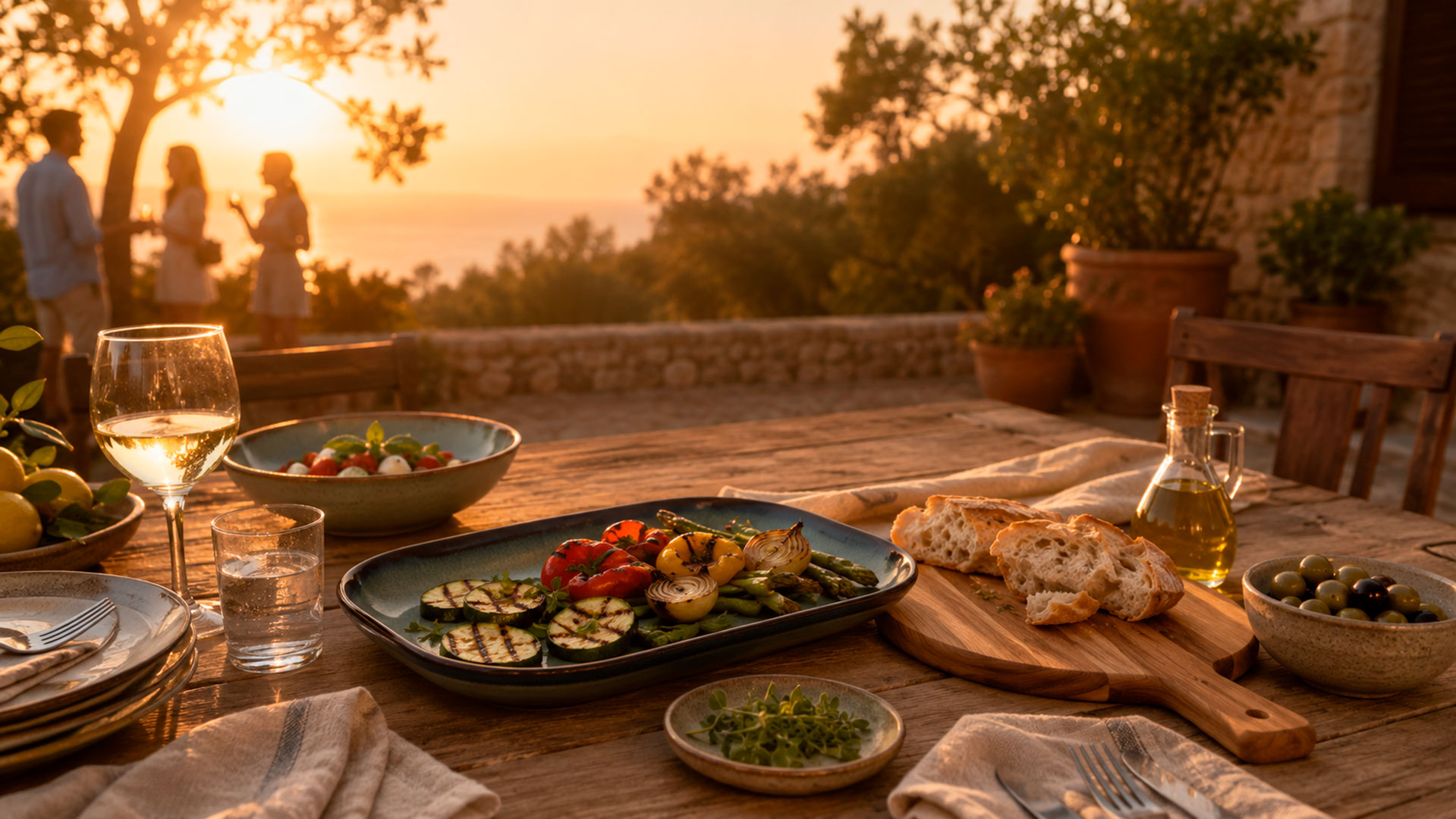 Summer happens around the table