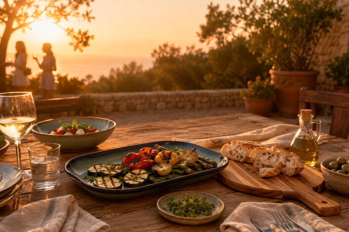 Summer happens around the table