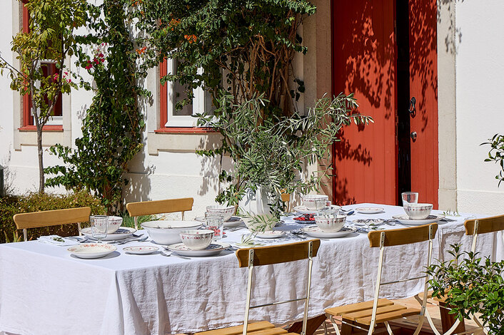 Vila Collection by Costa Nova: Portuguese floral earthenware reimagined for the contemporary table