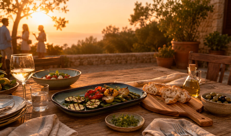 Summer happens around the table