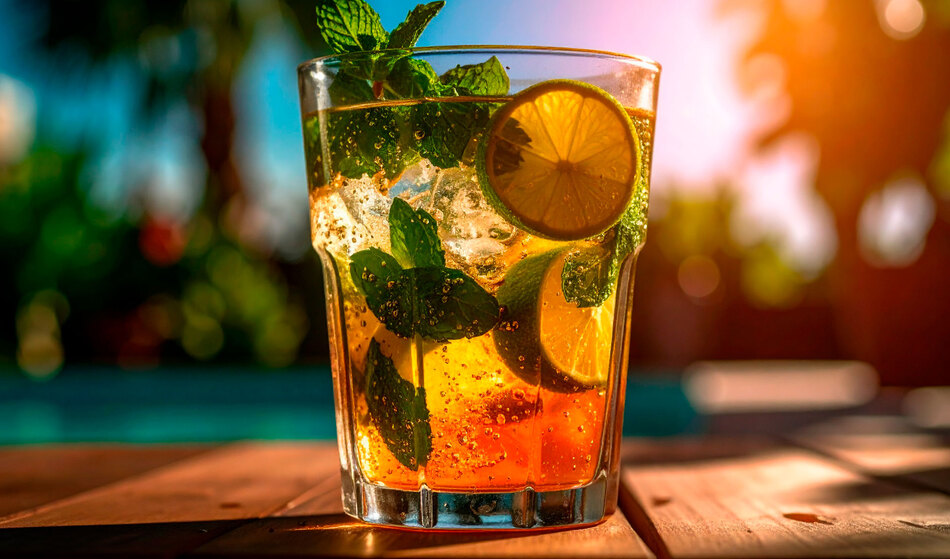 Mojito sem álcool: Frescura para os seus sunsets