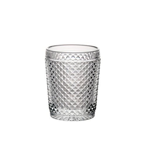 Set of 4 Old Fashion Bicos Glasses 300ml