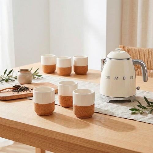 Pearl Mini Tea Ritual Set - Alma Gémea & SMEG Cream Edition
