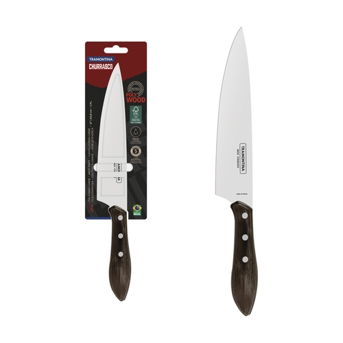Tramontina Churrasco Meat Knife 20 cm Polywood Brown
