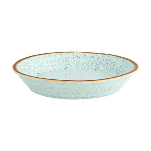 Deep plate Rustic Blend Turquoi 23cm