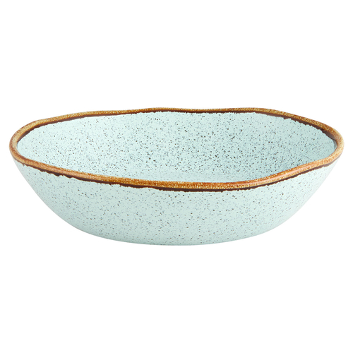 Soup Plate Rustic Blend Turquoise, 22 cm, Stoneware