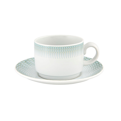 Saucer and Tea Cup 220 ml, Venezia, Porcelain