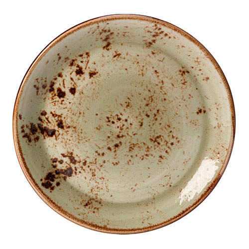 Dinner plate Craft green