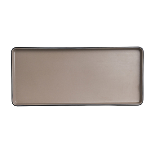 Baja Sandstone Rectangular Platter 29cm, Melamine resistente