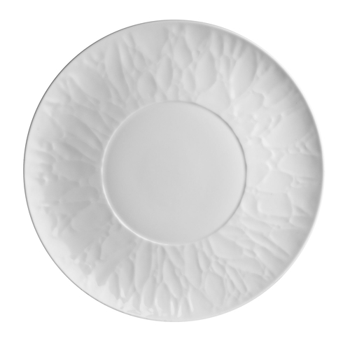 Prato Raso 28cm, Atelier Signature, Porcelana branca