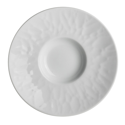 Prato Fundo 21cm, Atelier Signature, Porcelana branca