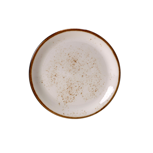 25cm Coupe Plate Craft White, durable vitrified Porcelain
