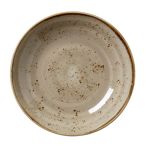 Prato Fundo Coupe 25cm Craft Porcini, Porcelana vitrificada
