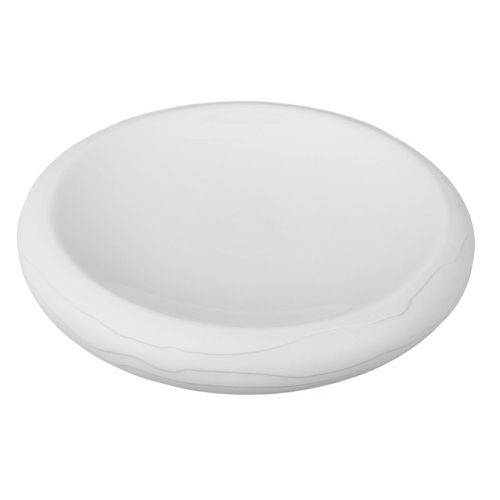 Terra round plate 30cm, white, professional porcelain