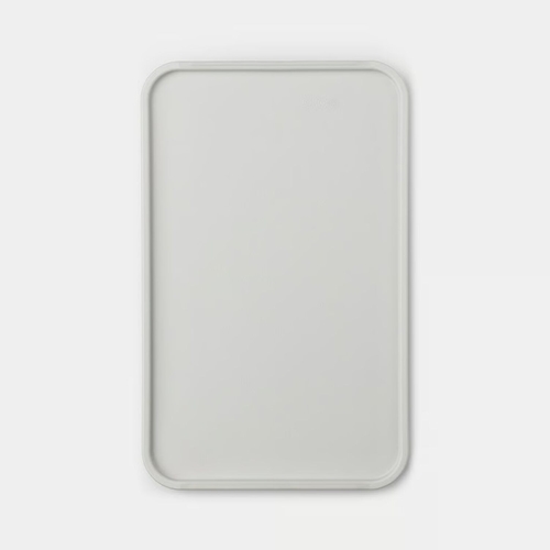 Brabantia Tasty+ Chopping Board and Serving Tray Large Light Grey Plastic