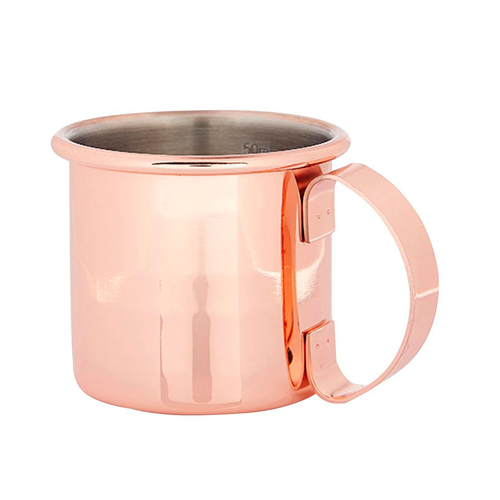 Moscow Mule Straight Mug, 50ml, Stainless Steel
