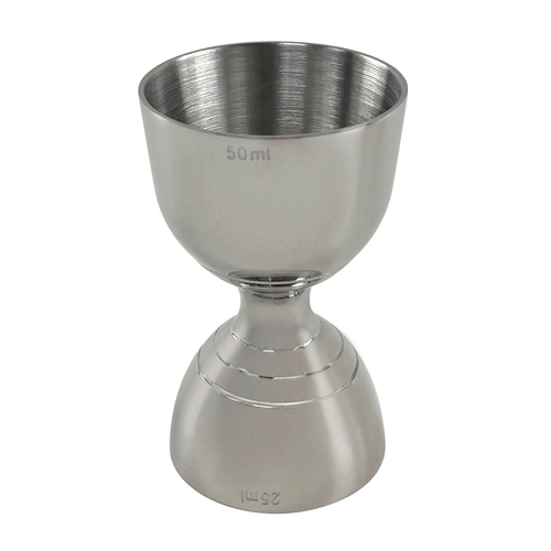 Bell Jigger 25/50ml, Stainless Steel