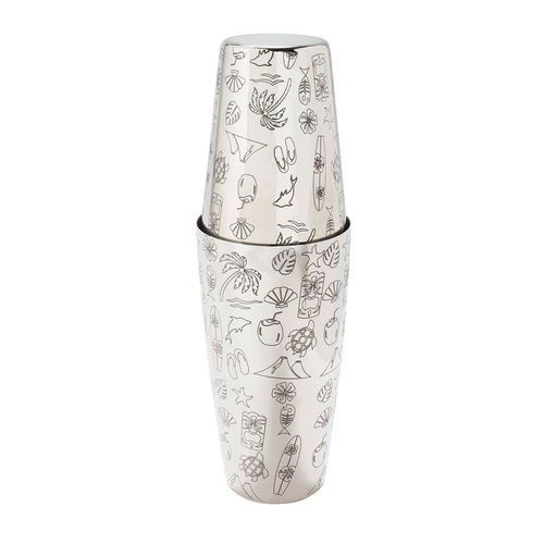 Tiki Shaker, Stainless Steel