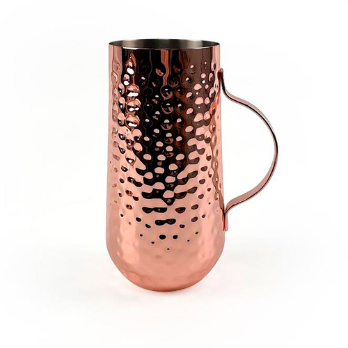 Hammered Tall Mug 450ml, Copper