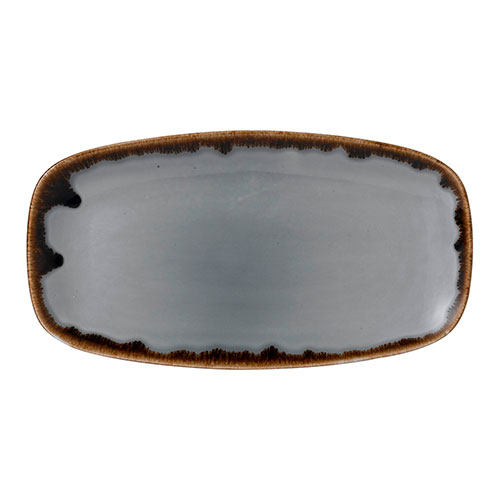 Serving plate Harvest Grey