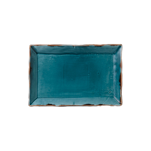 Travessa retangular Harvest Blue 28x19cm