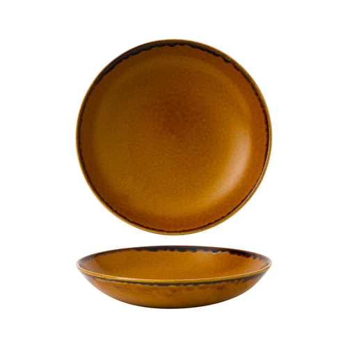Prato fundo Harvest Brown 25cm