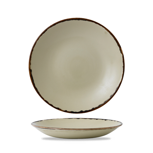 Deep plate Harvest Linen 28cm