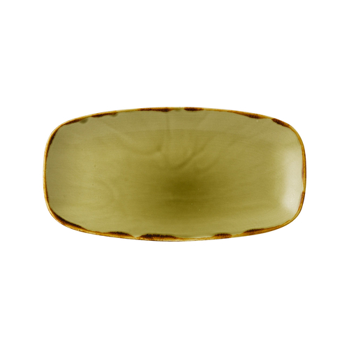 Travessa oval Harvest Green 30x15cm