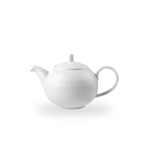 Teapot 850 ml Bamboo White, Vitrified Porcelain