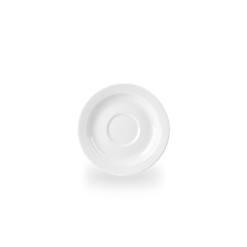 Saucer 15 cm Bamboo White, Vitrified Porcelain