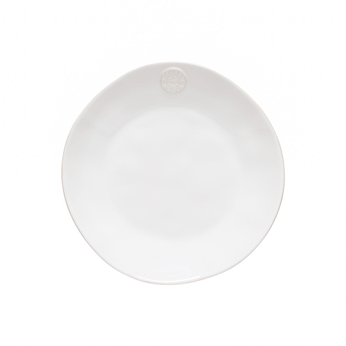 Prato Nova Branco 27cm, Grés fino
