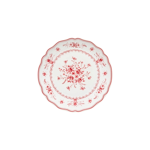 Vila Salad/Dessert Plate 21 cm White-Red Costa Nova