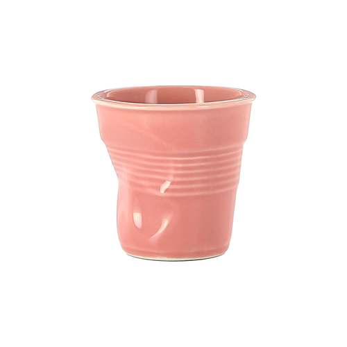 Copo amassado Froissés rosa 80ml