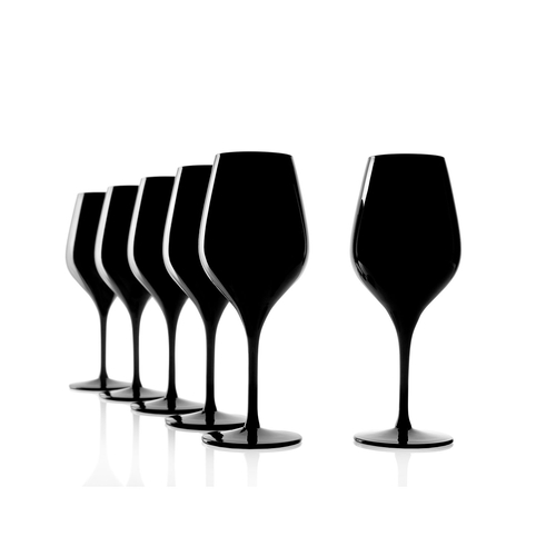 Blind tasting glass black Exquisite 350ml