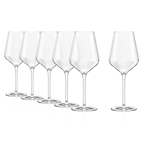 6 Symphony red wine Glasses 570ml