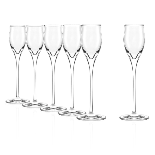 6 Quatrophil Liqueur Glasses 65ml