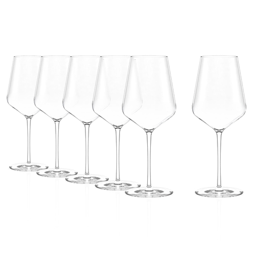 6 STARlight Bordeaux Wine Glasses 675 ml