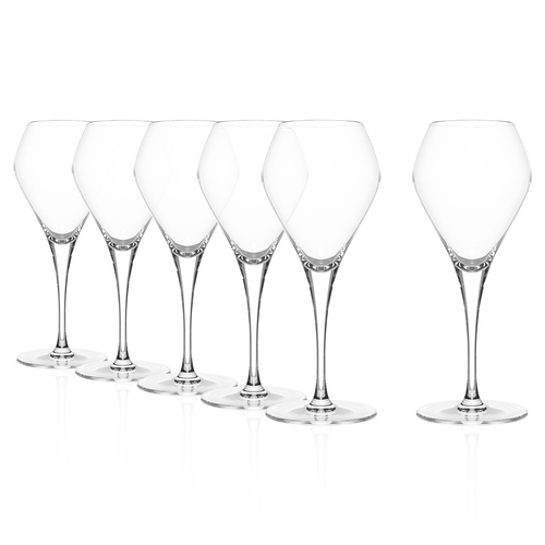 6 Q1 sweet wine glasses 320ml