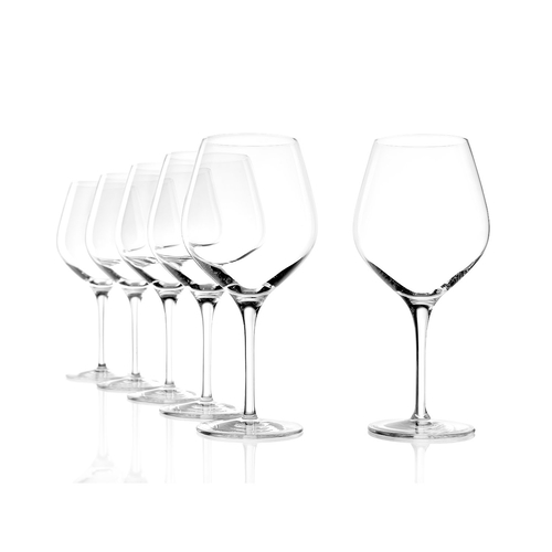 6 Copos de Vinho Burgundy Exquisit 650ml