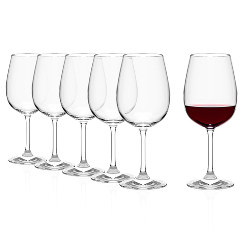6 Weinland Red Wine Glasses 450ml