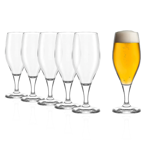 6 Copos cerveja Iserlohn 400 ml elegantes e resistentes