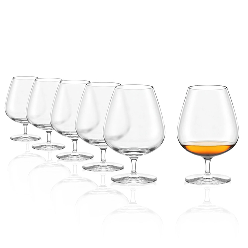 6 Cognac Glasses Grandezza 610 ml
