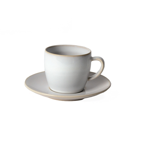Pure Mug and Saucer 150ml, reinforced Stoneware