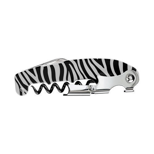 Saca-Rolhas Zebra, Aço inoxidável