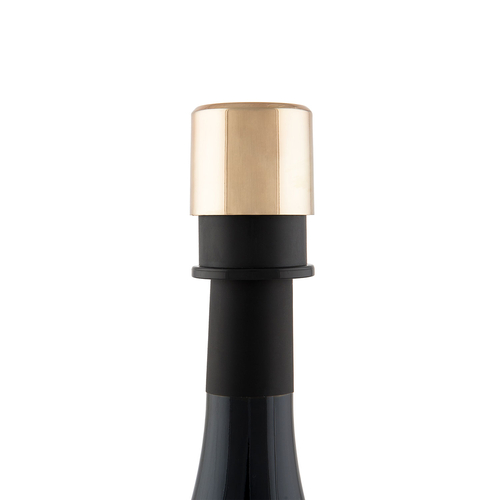 Bottle Vacuum Pump & Stopper, Gold