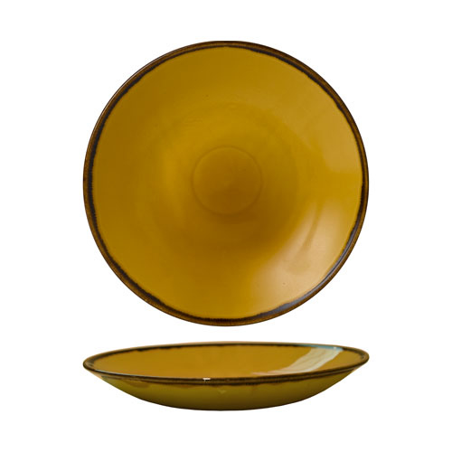 Harvest Mustard deep plate
