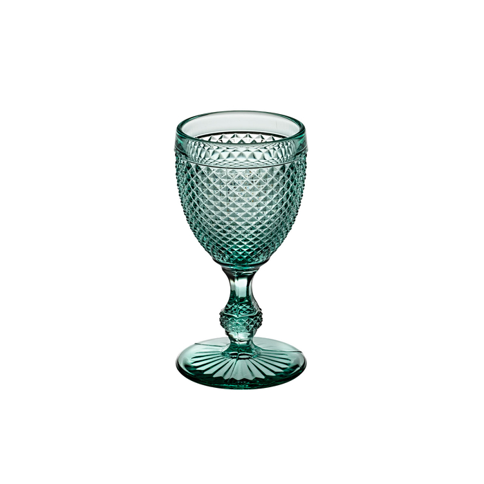 Set of 4 Cordial Bicos mint green glasses 60ml - Vista Alegre - 5601266324401