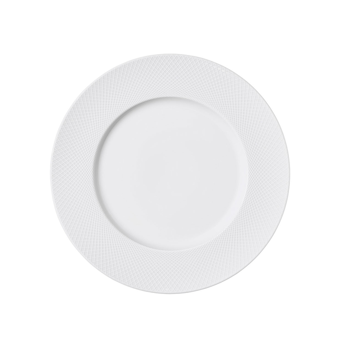 Prato Raso Graphique 28,5cm, Porcelana Branca - Degrenne - 3057192454491