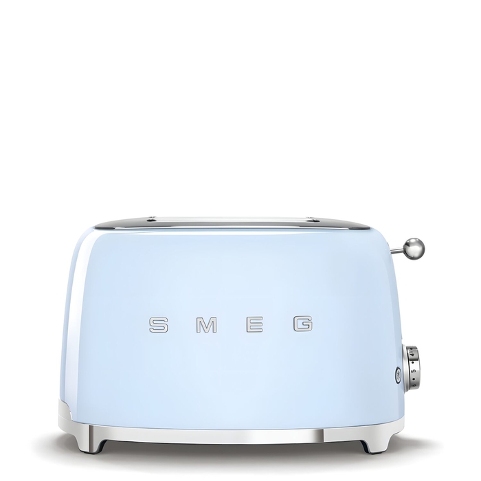 Smeg 2 Slice Toaster Stainless Steel 950 W Pastel Blue 50's Style - SMEG Portugal | Exclusive Design Kitchen Packs - 8017709189099