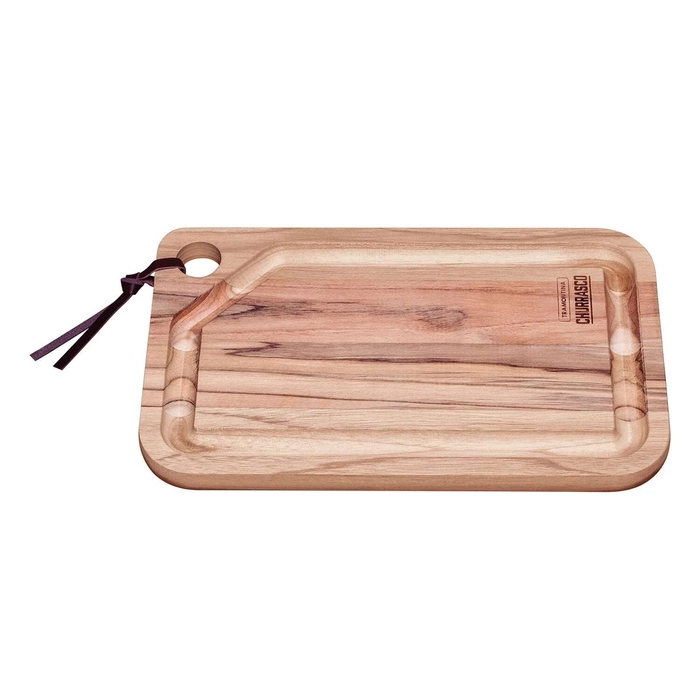 Tramontina Rectangular Teak Wood Chopping Board 33 x 20 cm - Tramontina - 7896403769247